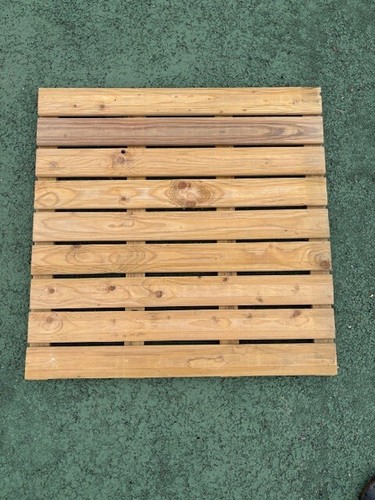 Wooden decking boards. New. 90cm x 90cms each board - Total price for 12 boards