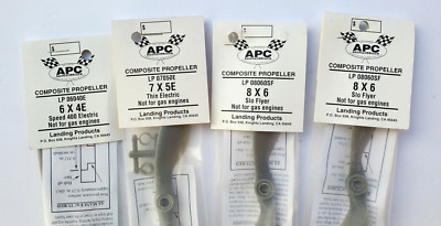 APC Composite Electric Propeller Bundle of 4 NEW
