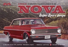 MOEBIUS 1/25 1965 Chevy II Nova Super Sport Coupe Model kit MOE2322-NEW