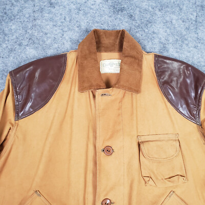 Vtg Clearfield Jacket Men's 46 Field & Stream Canvas Duck
