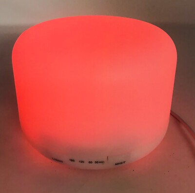 Aromacare Aromatherapy Oil Diffuser Cool Mist Humidifier White