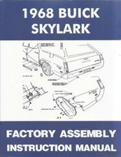 1968 Buick Assembly Manual Bound Gs Skylark And Special Exploded Views Of Parts 1968 Buick Assembly Manual Bound Gs Skylark And Special Exploded Views Of Parts