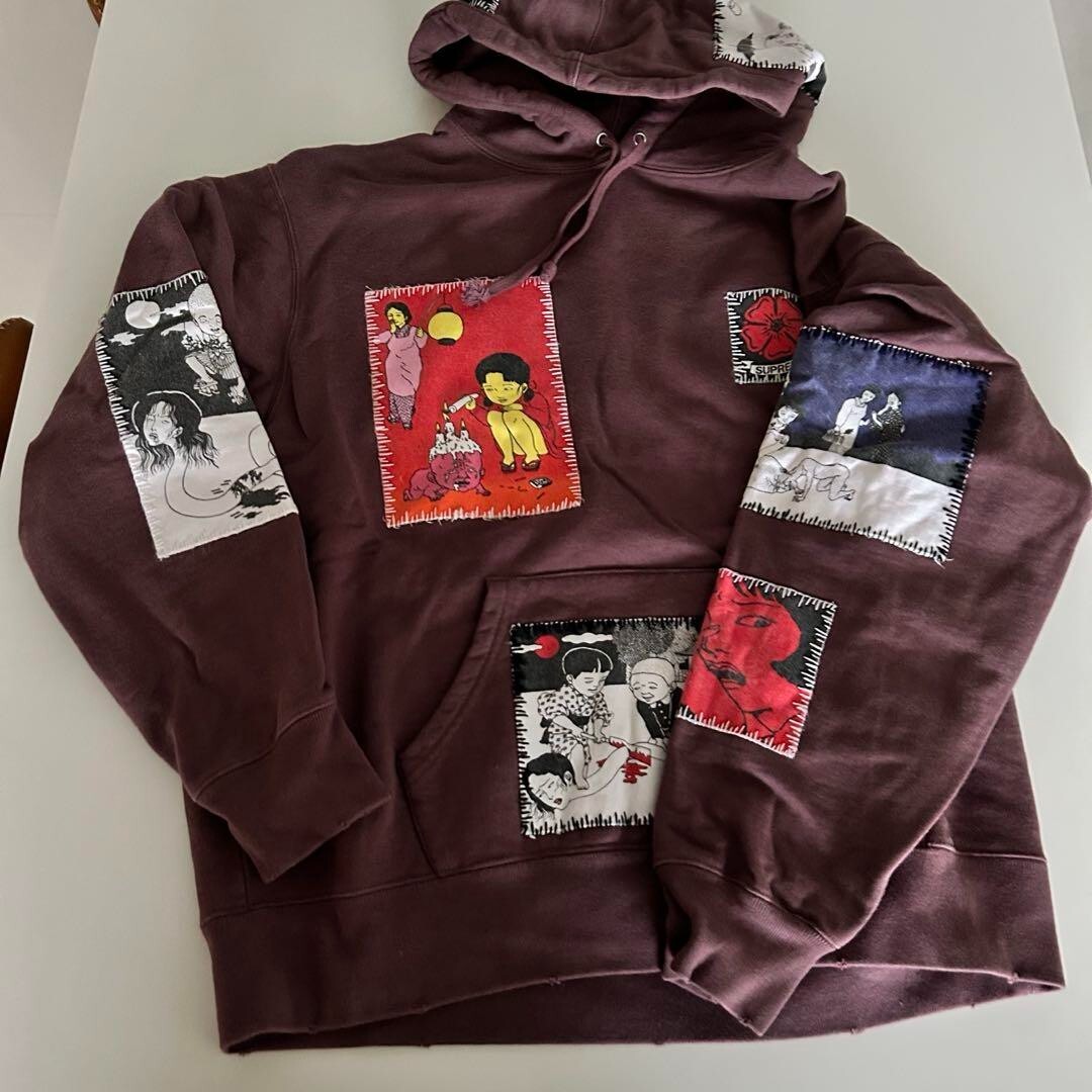 パーカー・フーディ 11 Week FW 20 Supreme x Toshio Saeki Hooded Sweatshirt Supreme x Toshio Saeki Hooded Sweatshirt Size S FW20 from