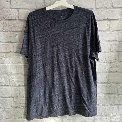 T-shirt Homme Huckberry Lifetime Collection Bleu Marine - Coton, Taille XL, Neuf Avec étiquette (NWT)