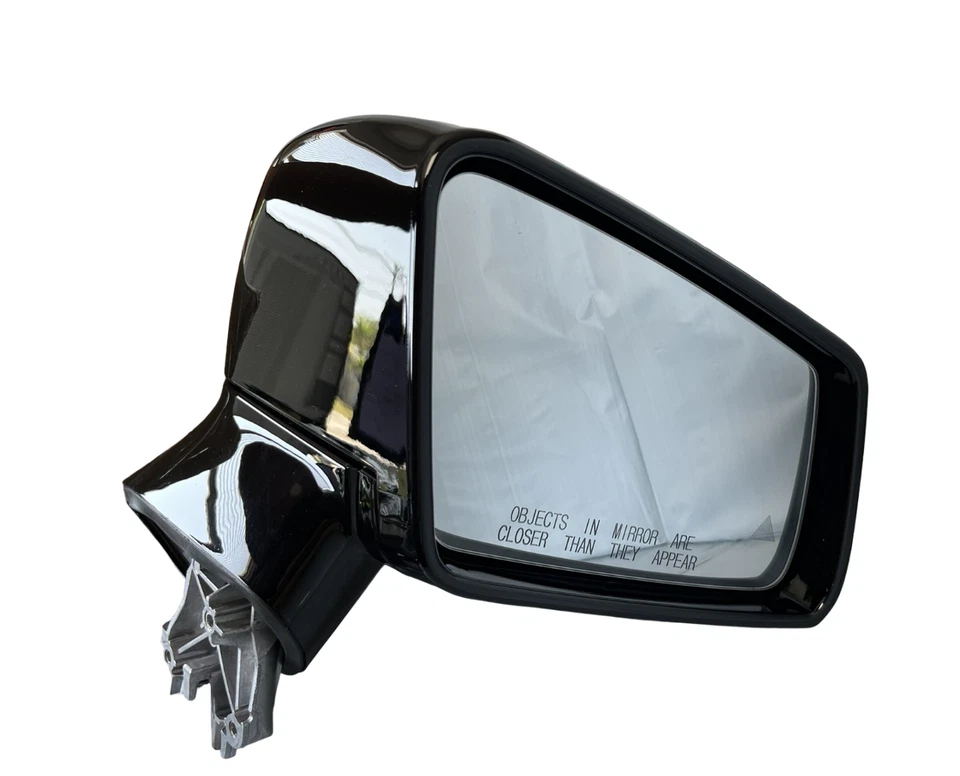 #67 ESPEJO RETROVISOR PASAJERO DERECHO NEGRO PUNTO CIEGO MERCEDES CLS400 CLS550 CLS63 2012-18 Foto 3 de 4