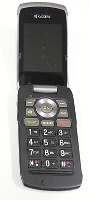 Kyocera Kona S2151 - Black ( Sprint ) Cellular Flip Phone - READ