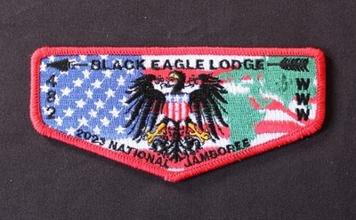OA Black Eagle Lodge 482 2023 National Jamboree Flap