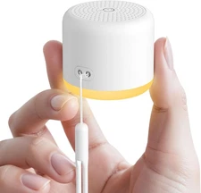 White Noise Machine with Night Light, 18 Soothing Sounds Portable Sound Machine 