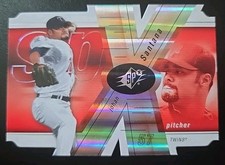 2007 SPX Johan Santana #8 Die Cut Minnesota Twins