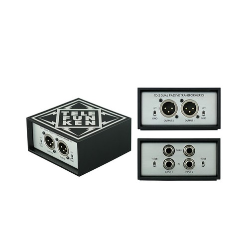 Telefunken TDP-2 Stereo Passive DI Stereo or Dual Mono use - Picture 3 of 3