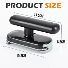1/2xAdjustable Jar and Bottle Opener Easy-Grip Handle Multifunctional Can Opener