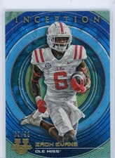 2023 BOWMAN U INCEPTION FOOTBALL INCEPTION POINT #63/99 OLE MISS Zach Evans