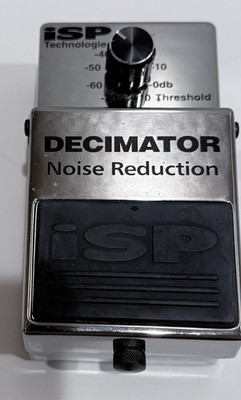 ISP Decimator  Noise Reduction Pedal Chrome