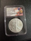 2017 W Silver Eagle MS70 NGC FIRST DAY OF ISSUE