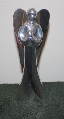nambe Silver-Toned Angel Statuette (MT1172)