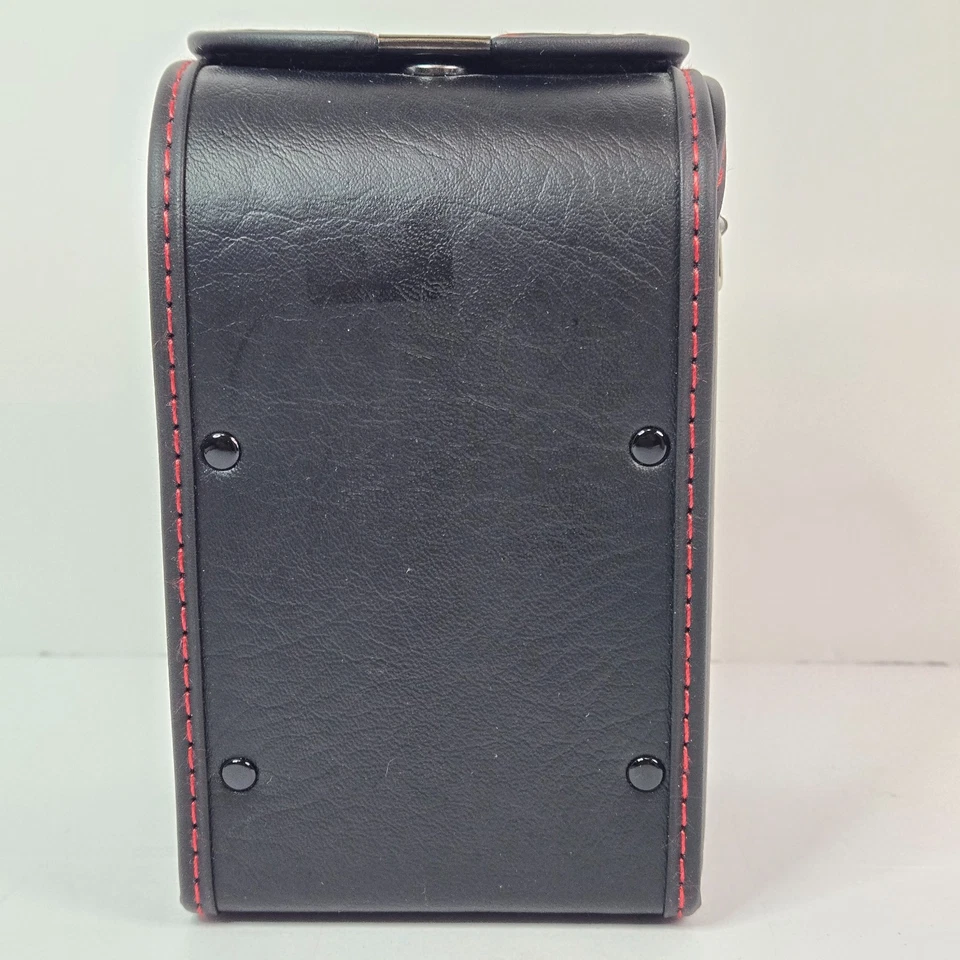 Sigma NC-02 Lente de Couro Estojo Fecho de Pressão 5,5 polegadas 3 polegadas 3 polegadas Sem Alça Vintage - Imagem 4 de 4