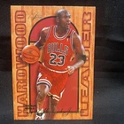 Michael Jordan 1995-96 Flair Hardwood Leader #4 NBA Chicago Bulls