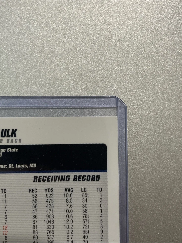 2004 Topps Chrome - Marshall Faulk #78 LA Rams - Image 4 of 4