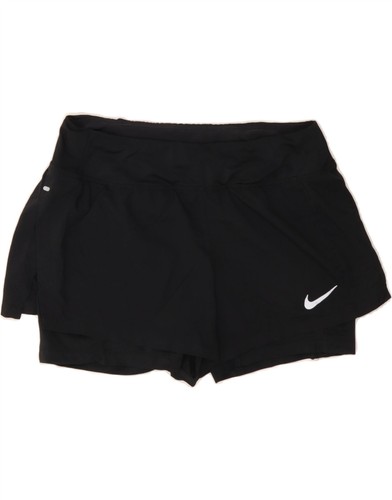 Nike Damen Dri Fit Sport Shorts UK 12 Medium schwarz AM10