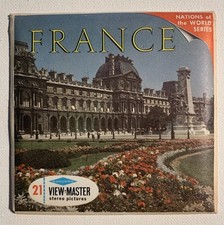View-Master FRANCE Nations of the World B172 - 3 Reel Set Booklet V6