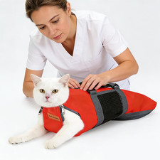 Cat Nail Clipping Cleaning Grooming Restraint Bag No Scratching Biting for Bathi