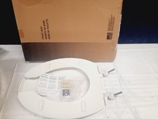Bemis 7650TDG 000 Elongated Open-Front Toilet Seat, White New