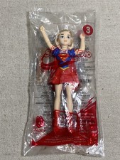 McDonalds 2016 Toy Figure 3 DC Super Hero Girls Supergirl 5.5  NEW Factory Seal