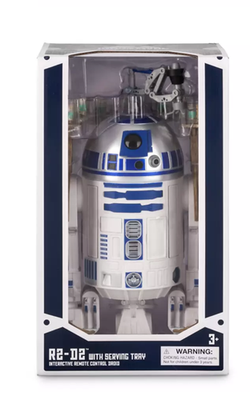 Disney Parks R2-D2 Remote Control Interactive Droid W Serving Tray