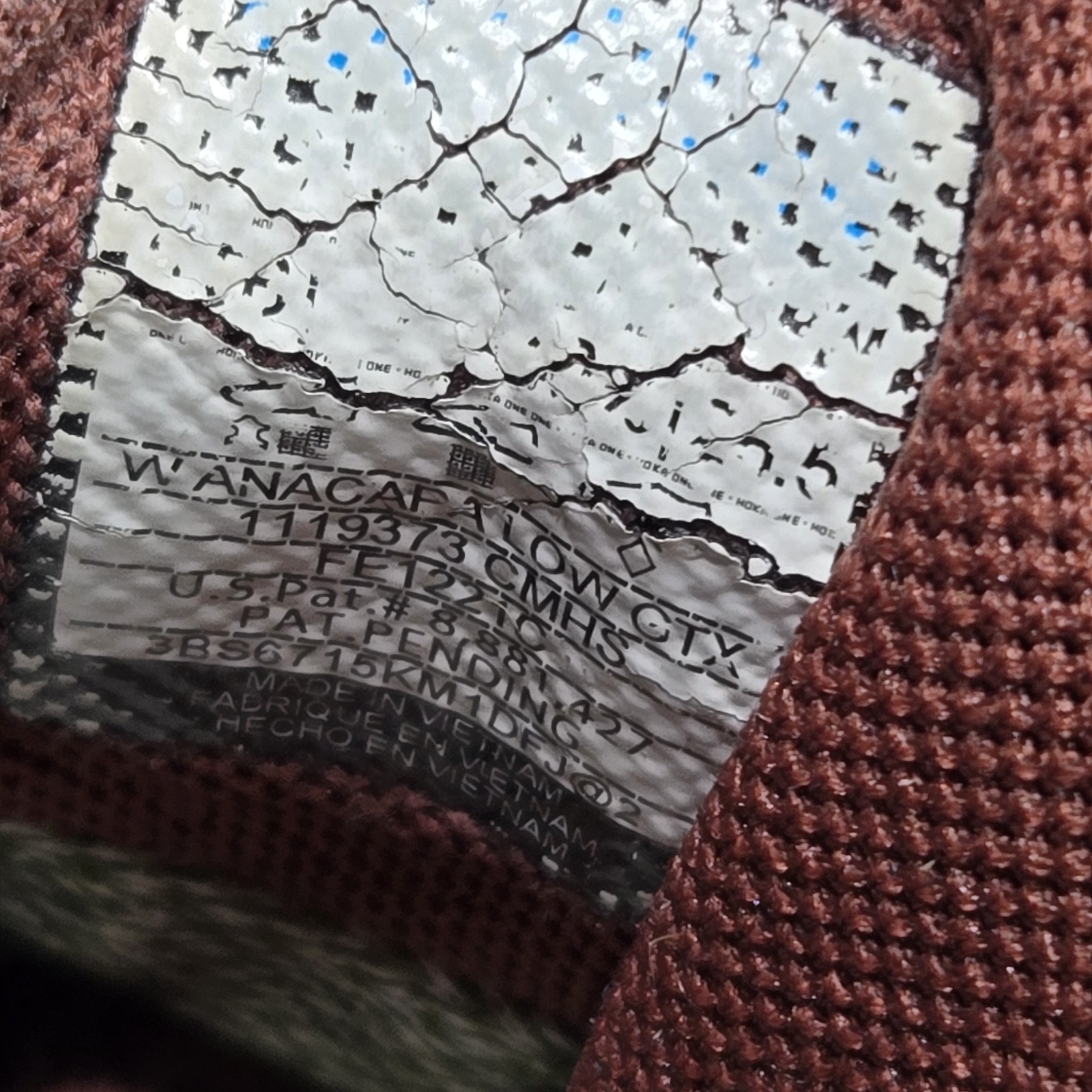 Hoka One One Anacapa Low GTX Gore-Tex Vibram Womens 8.5 Athletic Running Shoes thumbnail 8