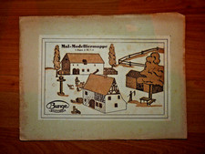 Karton Modellbau antik Ausschneidebögen BUNGE Spielwaren 30er Jahre