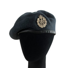 British RAF Beret Badge Blue Wool Royal Air Force Cadets X Small 54cm