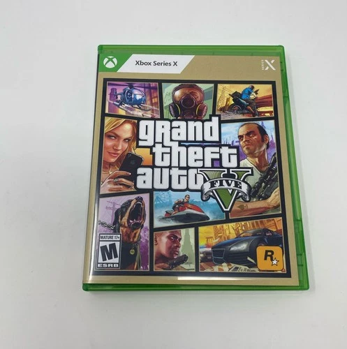 Rockstar Games Grand Theft Auto V GTA 5 — Xbox Series X Physical Disc — Green