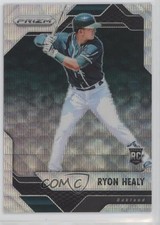 2017 Panini Chronicles Prizm Blue Wave Prizm 195/199 Ryon Healy #8 14tz