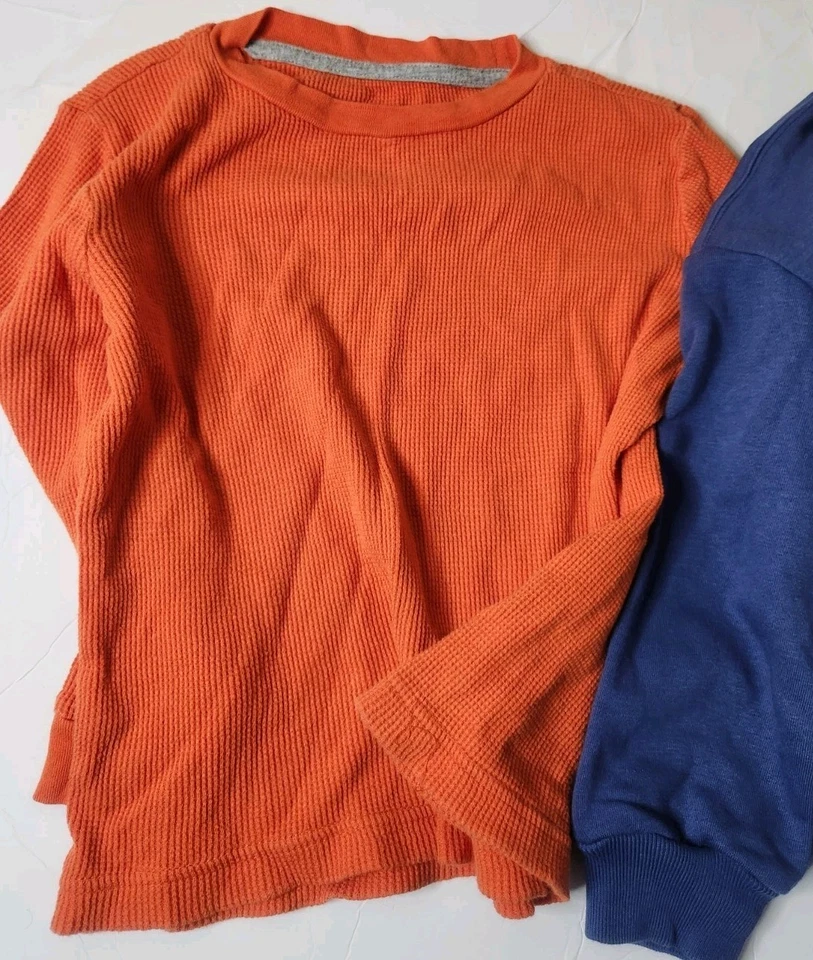 ЛОТ ИЗ 4 мальчиков Old Navy, Gap Disney Marvel пот рубашки размер XS 4-5 осень зима - Изображение 3 из 4