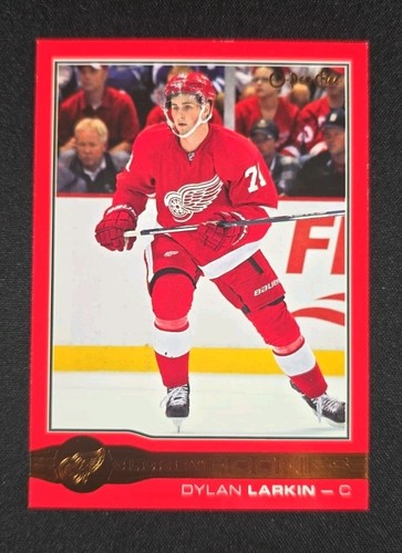 Dylan Larkin #R-3 2015 Upper Deck O-Pee-Chee Glossy Rookies card