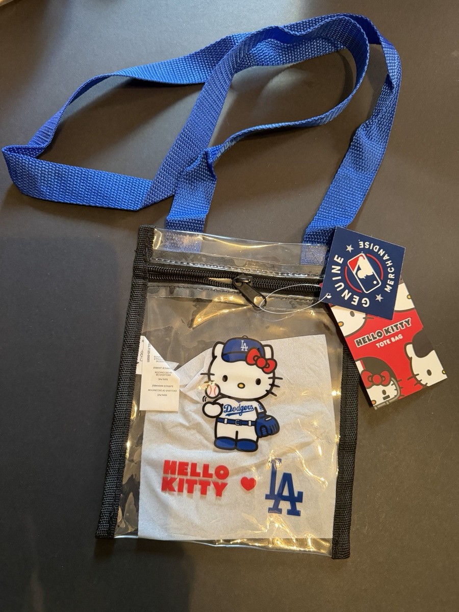NEW2026 Hello Kitty FOCO Los Angeles Dodgers MLB Crossbody cell