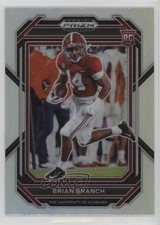 2023 Panini Prizm Draft Picks Silver Prizm Brian Branch #166 13cr