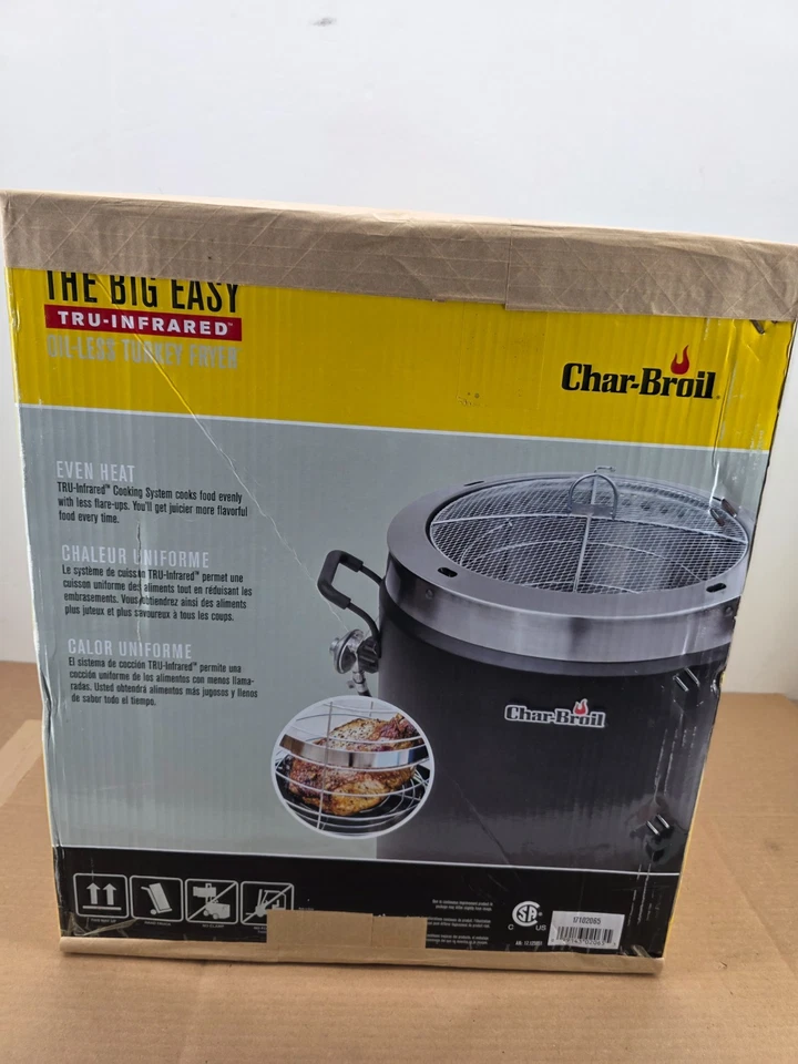 Freidora de pavo Big Easy sin aceite 16 libras de capacidad TRU tecnología de cocción infrarroja Foto 3 de 4