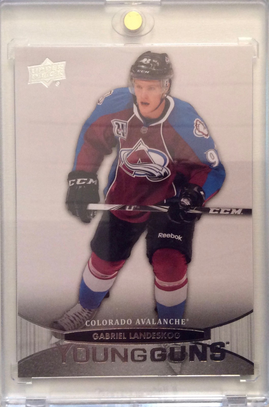 2011-12 Upper Deck Young Guns Hockey Rookie RC #208 Gabriel Landeskog