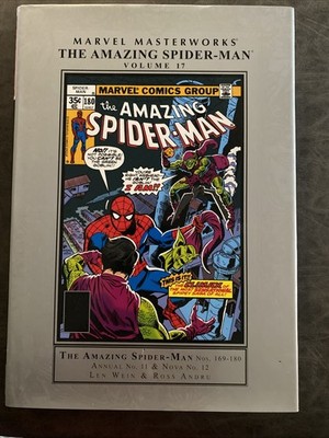 2015 Marvel Masterworks, AMAZING SPIDER-MAN Vol. 17. HARDCOVER 1st Edition