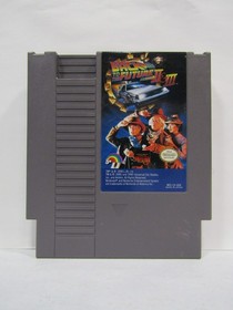 NES Back to the Future II & III, Not Packaged Cartridge & Manual Only