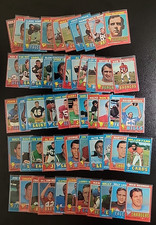 1971 Topps Football Lot - 54 Different - W/ Larry Grantham and Mike Morgan