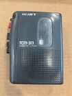 Vintage Sony TCM-313 Cassette-Corder  Player Walkman Built-in Speaker