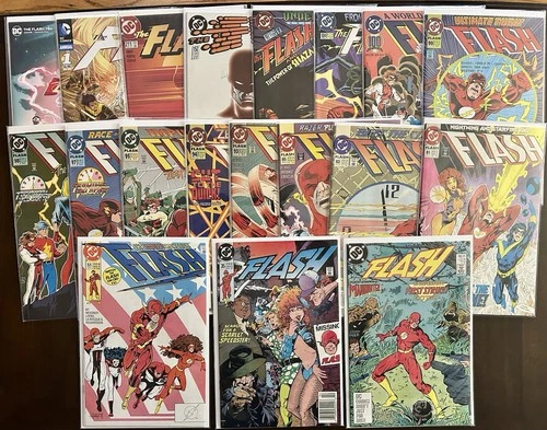 THE FLASH Lot of 19 DC Comics Vintage and Modern VG/NM