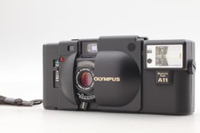 A11 Flash N MINT w/ Strap Olympus XA Rangefinder 35mm Film Camera From JAPAN