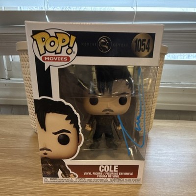 Funko Pop! Vinyl Mortal Kombat Cole #1054 Autographed Beckett BAS Figure