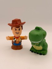 Fisher-Price Little People Disney Toy Story Woody and Rex Figures