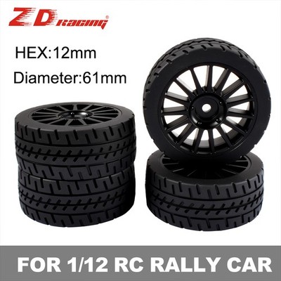 ZD Racing RC Gummireifen 12mm Hex Typen für RC Racing Drift Car RX12 Teile