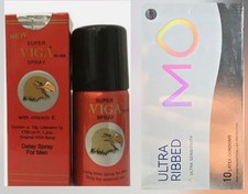 10 Pack Ultra Sensitivity Condoms Delay Spray Men LongLasting Performance Bundle