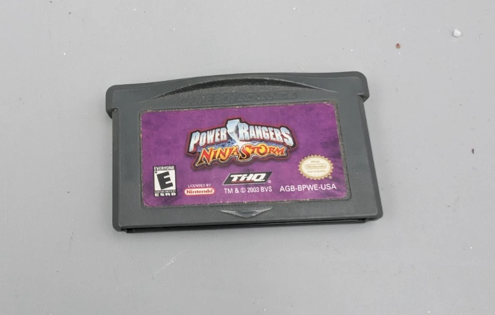 POWER RANGERS NINJA STORM GAMEBOY ADVANCE (GBA) EUR (CARTRIDGE ONLY